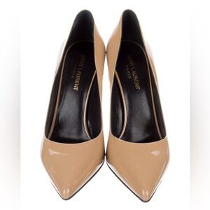 Saint Laurent tan heels size 8